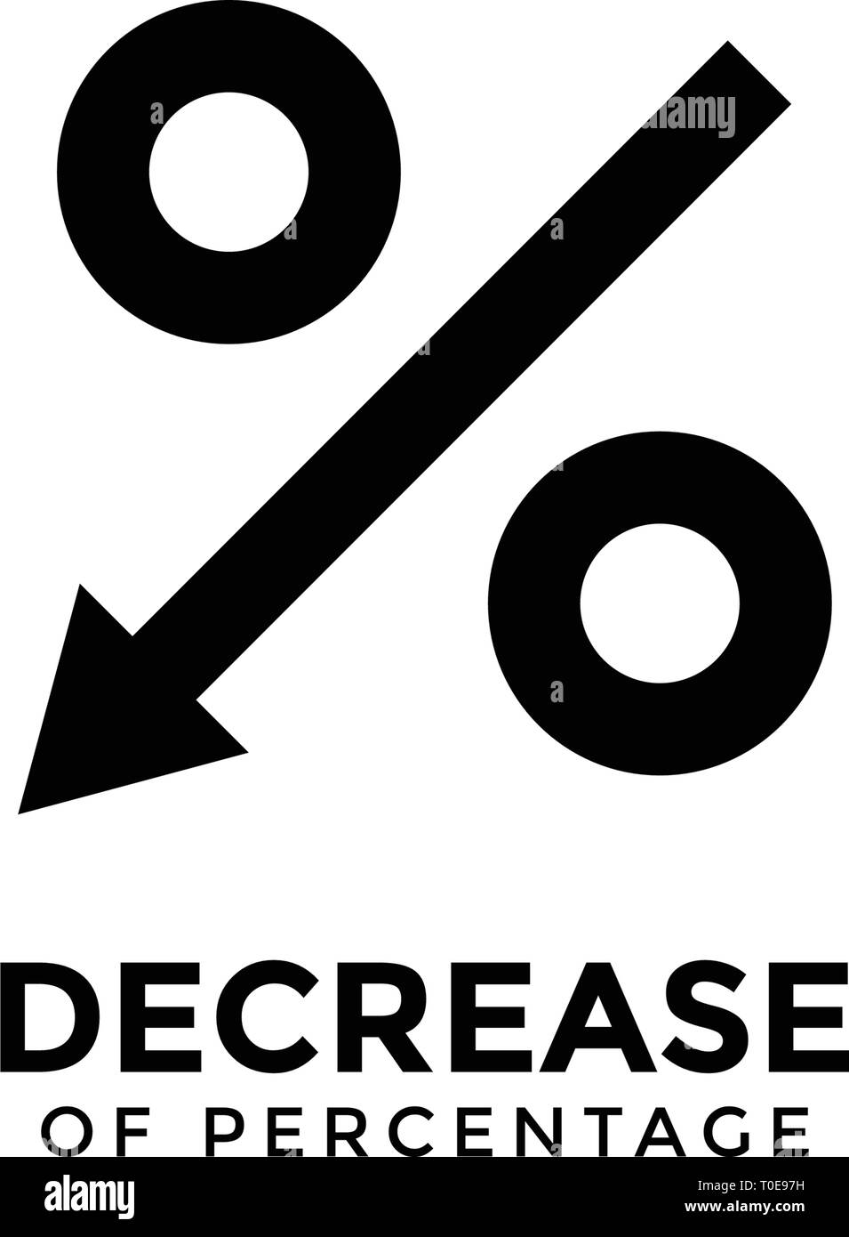 Percentage graphic design template vector illustration Stock Vector ...