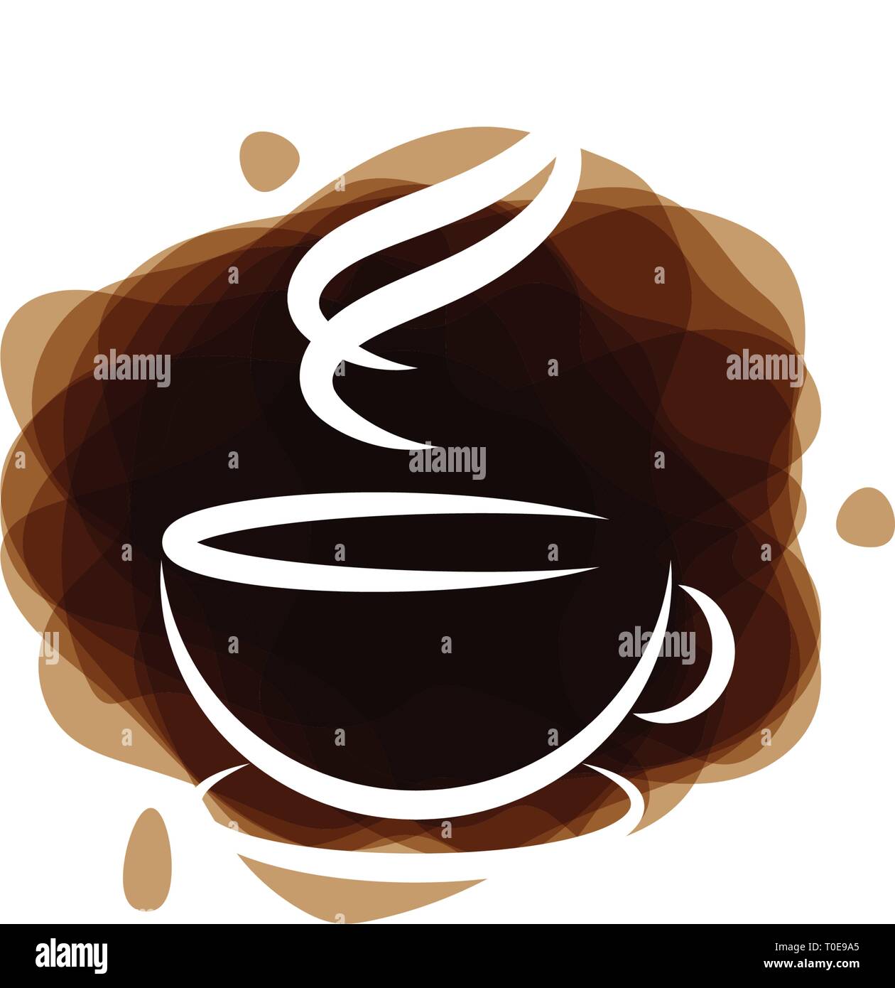 Coffee graphic design template vector illustration Stock Vector Image & Art Alamy