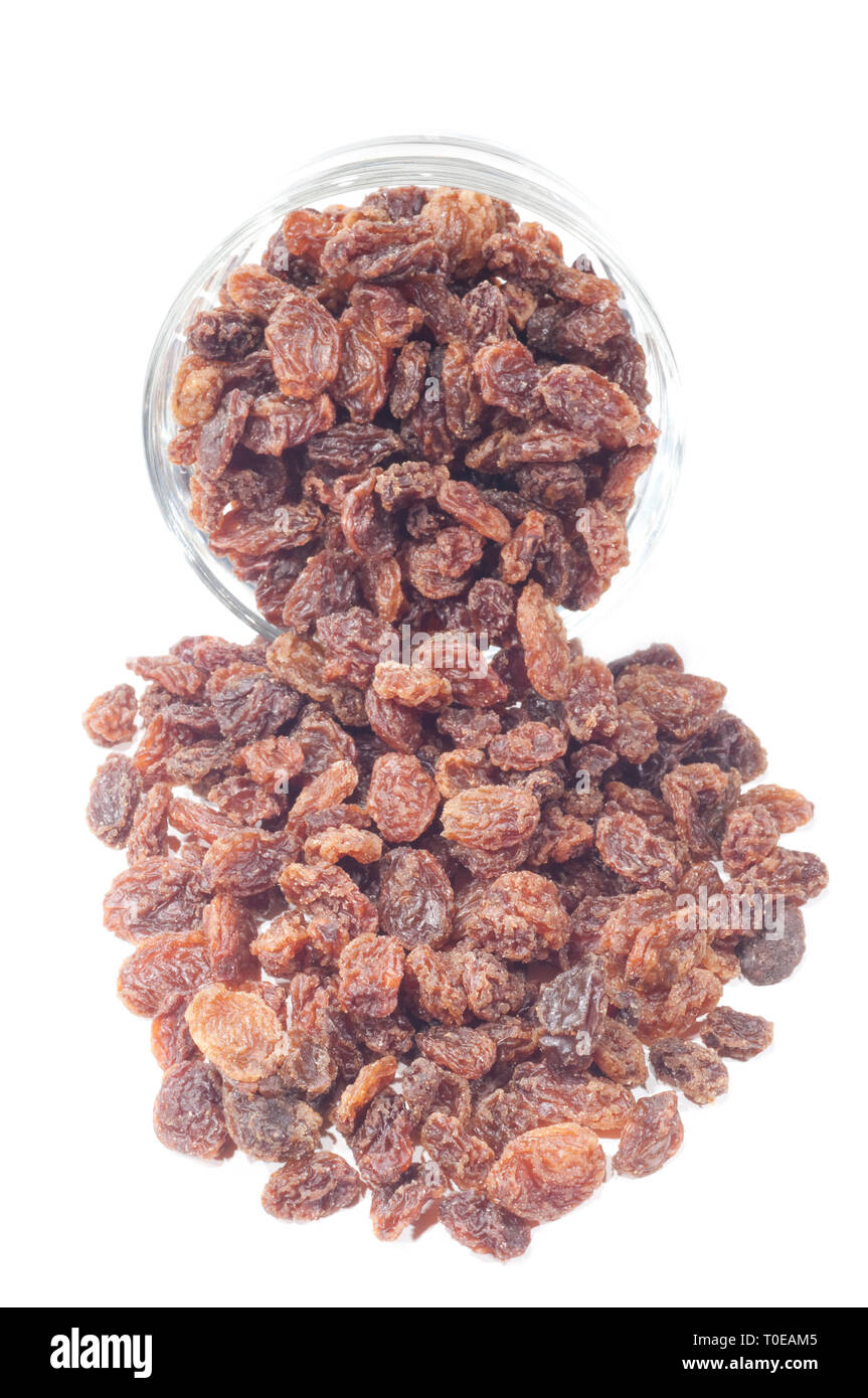 Dried Grapes Stock Photo Alamy