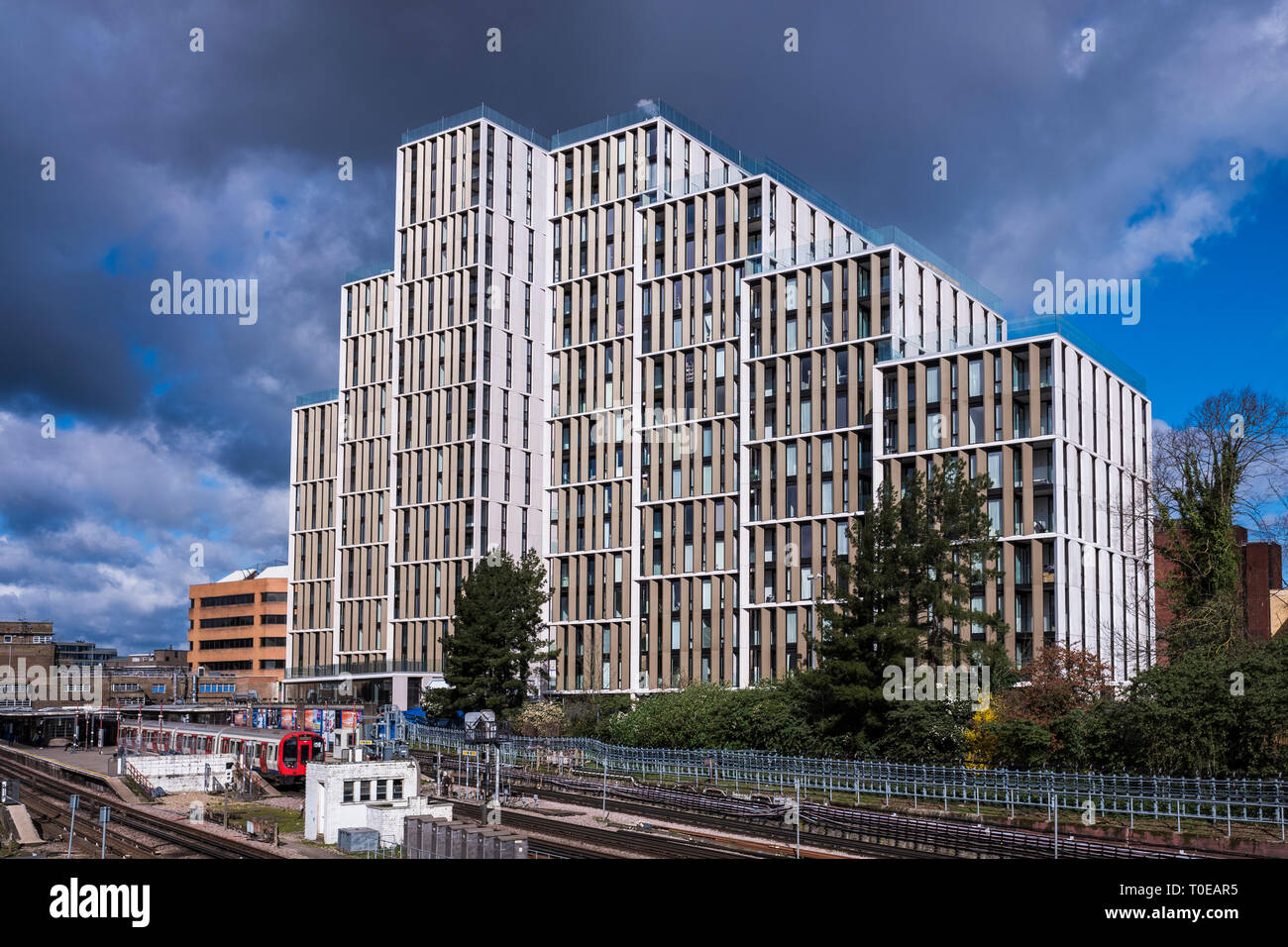 Harrow Square, Barratt Homes development next to Harrow On The Hill