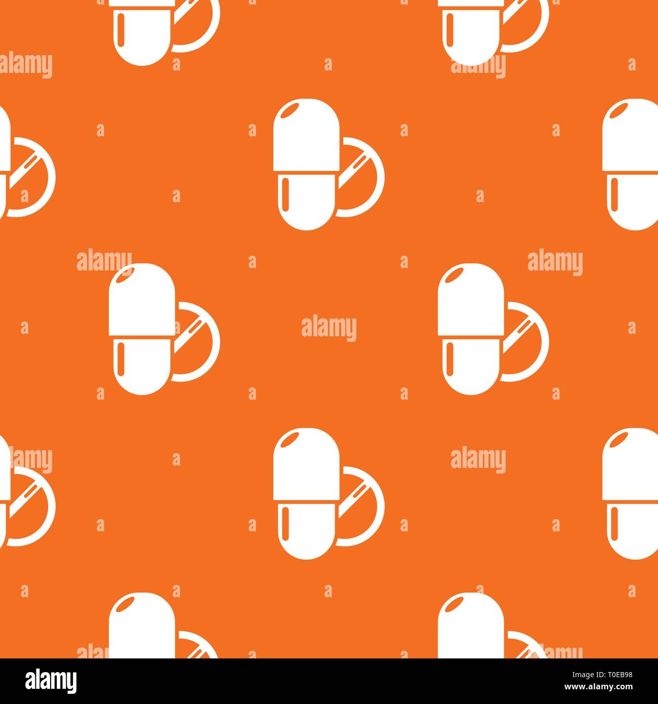 Repeating capsule pattern Stock Vector Images - Alamy