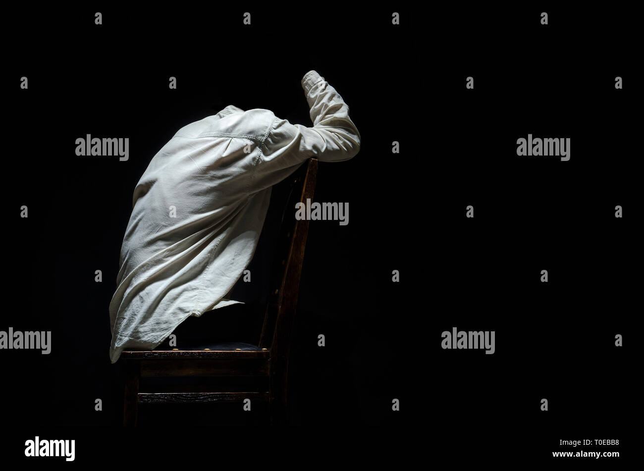 Ghost sitting on chair hires stock photography and images Alamy