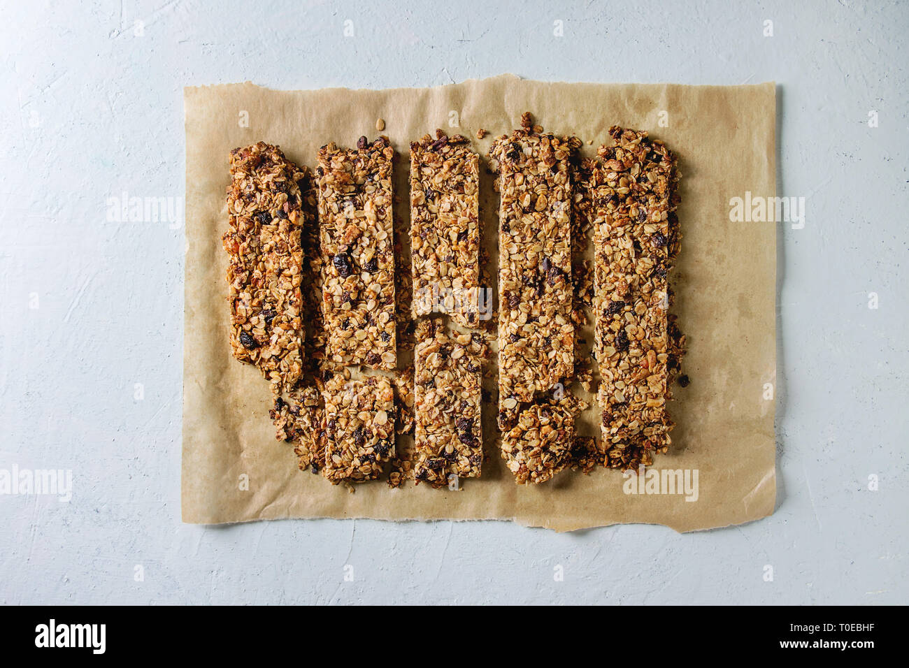 Energy granola bars Stock Photo Alamy