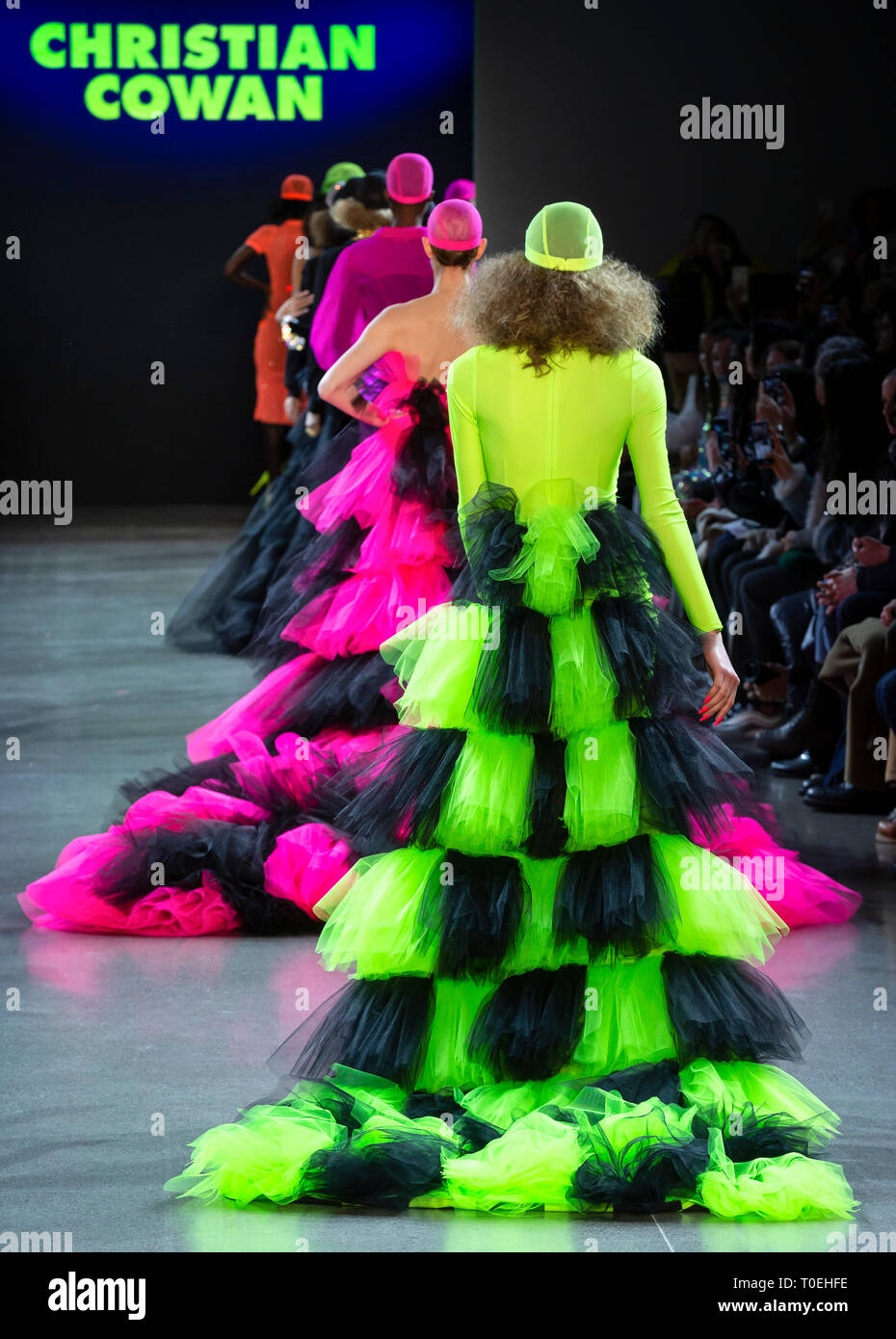 New York, New York February 12 2019 Models walk the runway at