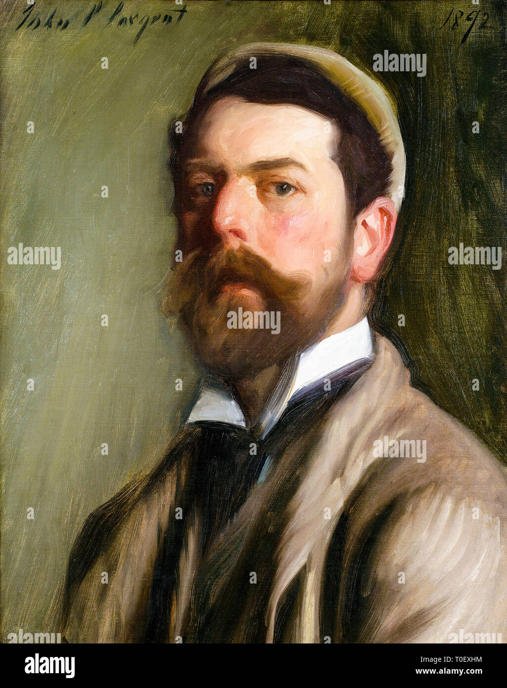 John Singer Sargent (1856–1925), Self portrait, 1892 Stock Photo