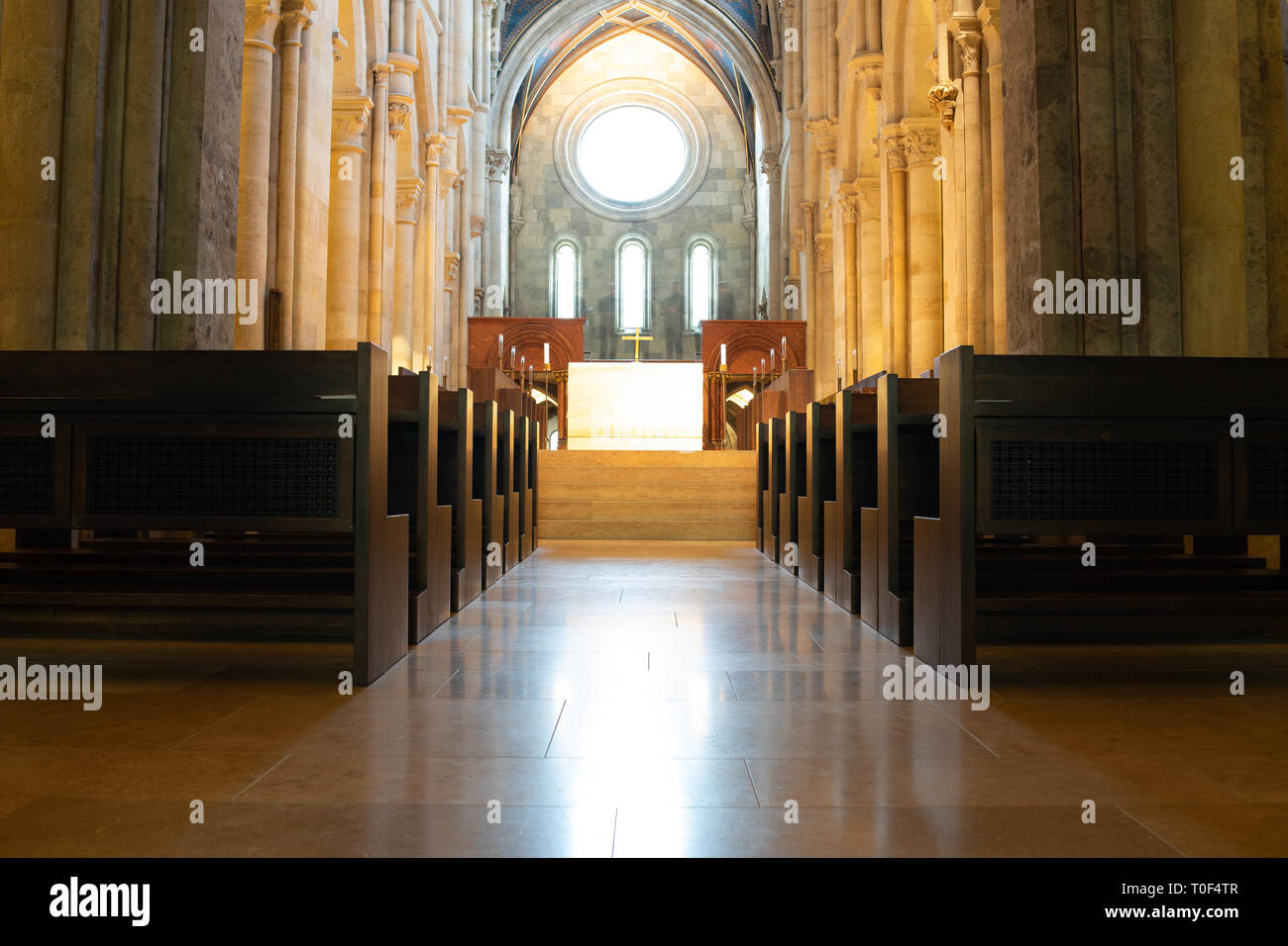 Antique sanctuary Stock Photo