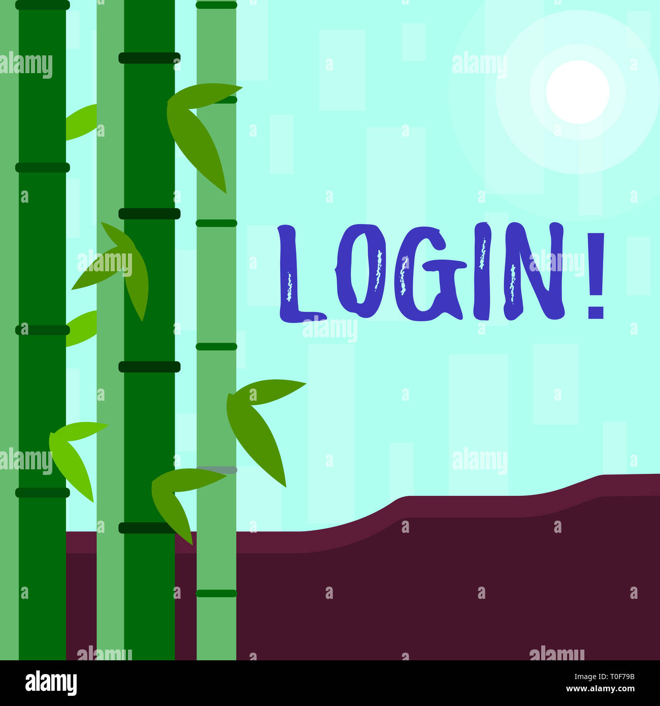 Writing note showing Login. Business concept for Act of entering into a ...