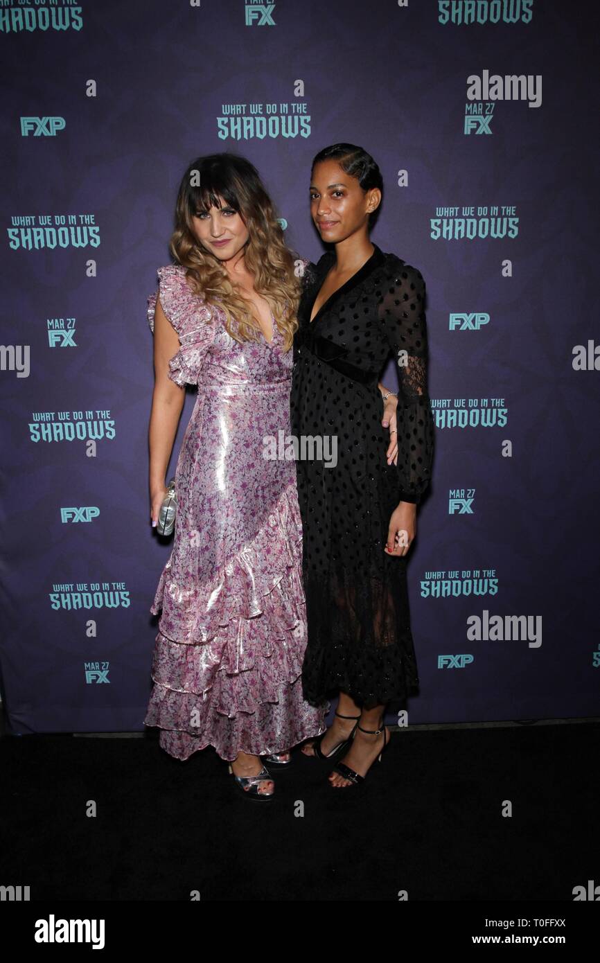 New York, NY, USA. 19th Mar, 2019. Stefani Robinson, Natasia Demetriou