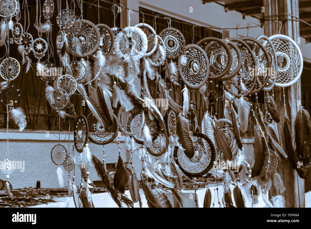 Dream catchers for sale Stock Photo Alamy