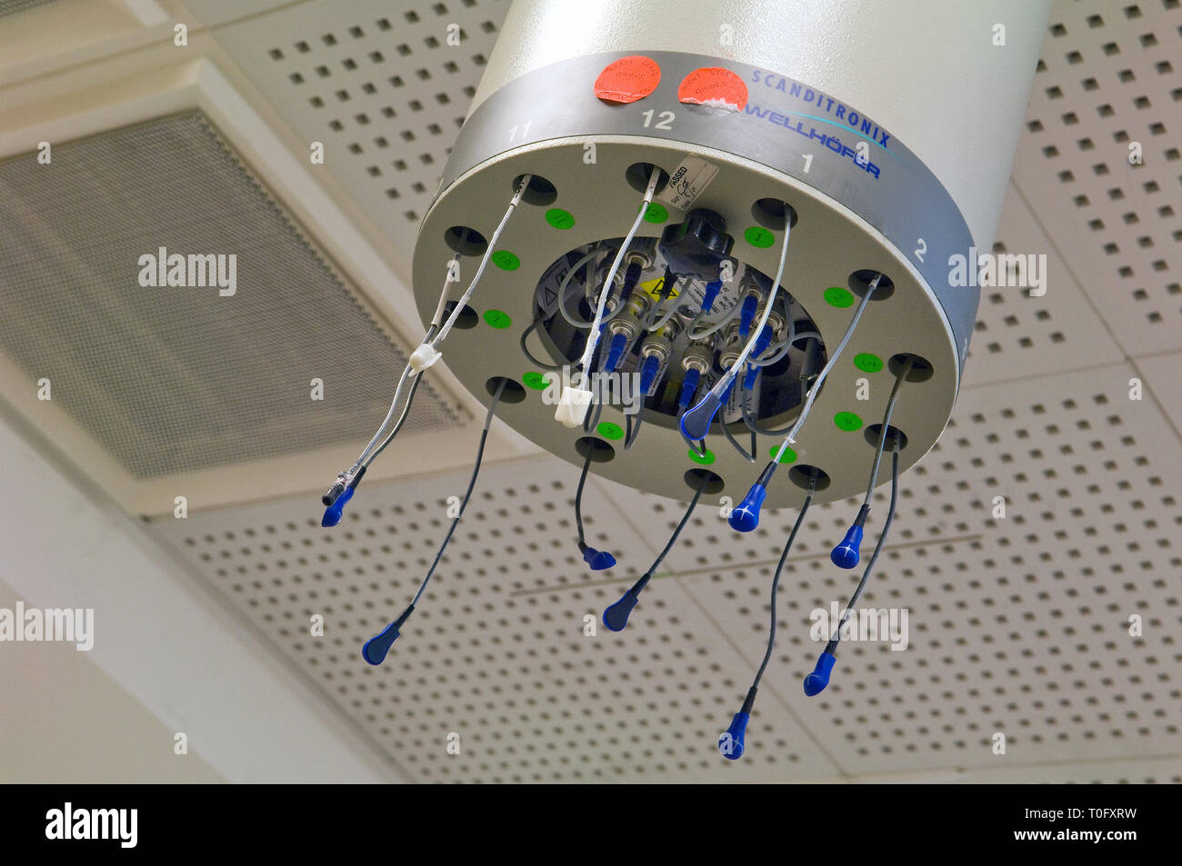 Radiotherapy equipment, medical equipment Stock Photo Alamy