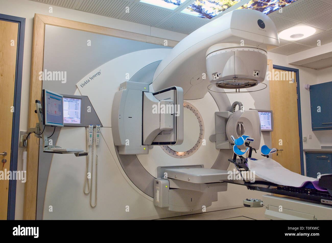 Radiotherapy equipment, medical equipment Stock Photo Alamy
