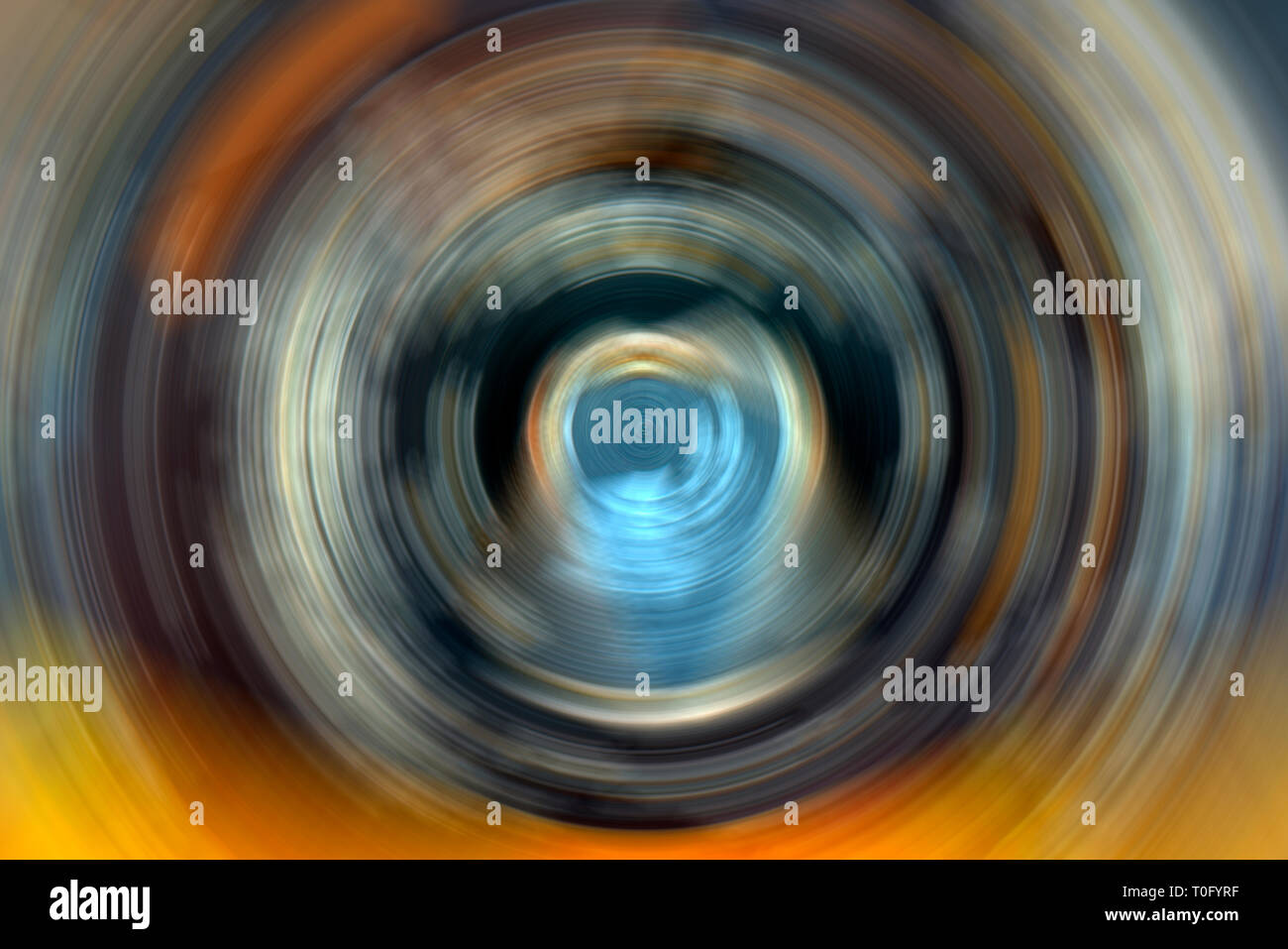 Abstract background concentric circles soft focus. Stock Photo