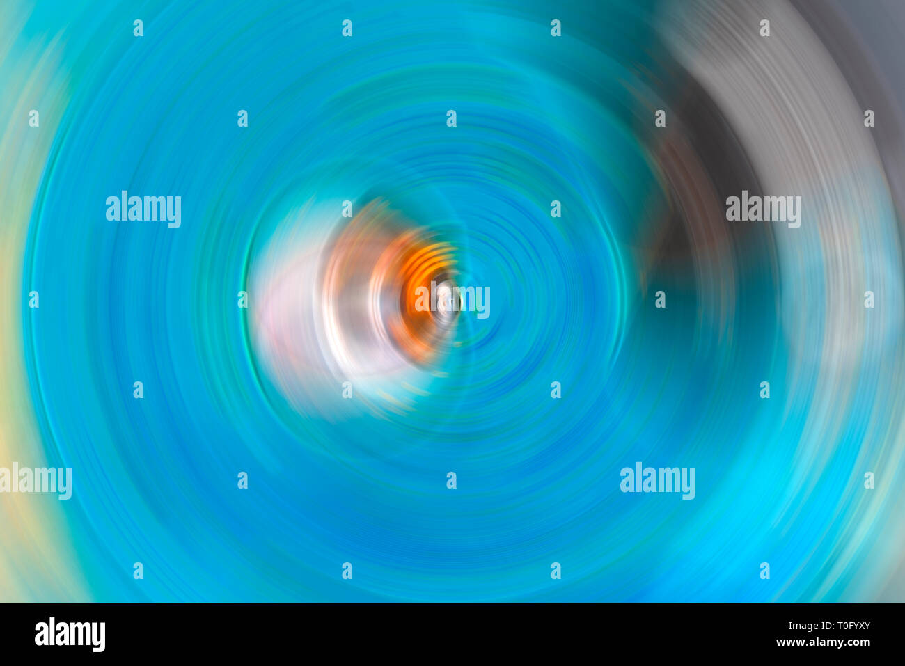 Abstract background concentric circles soft focus. Stock Photo