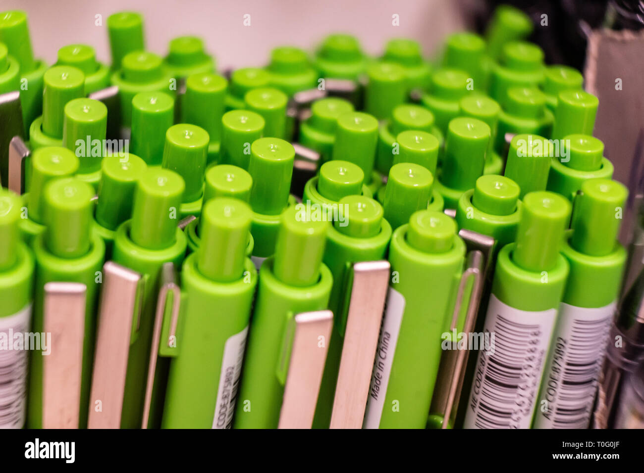 Plastic pens hires stock photography and images Alamy