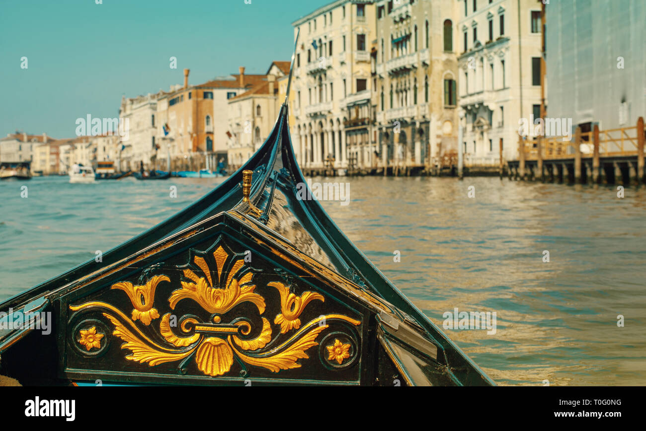 Gondola close up hi-res stock photography and images - Alamy
