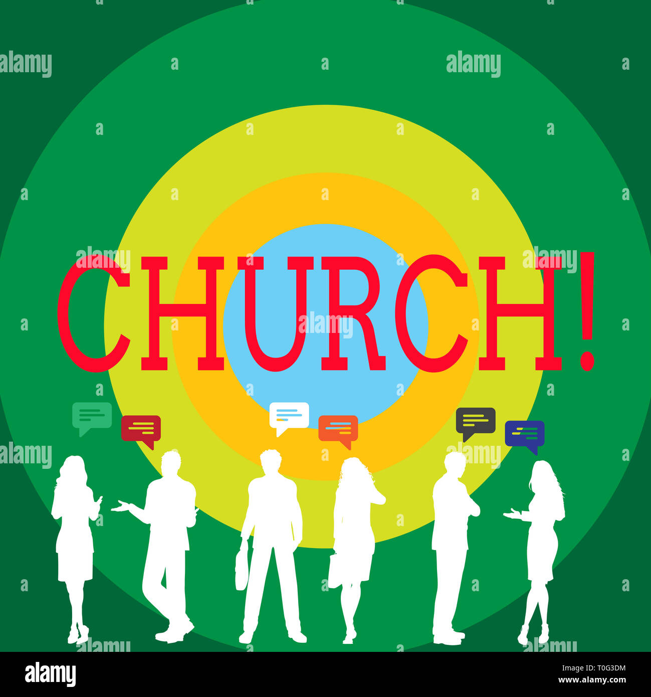 Connotation Church Conceptual hand writing showing Church. Concept meaning Cathedral Altar ...