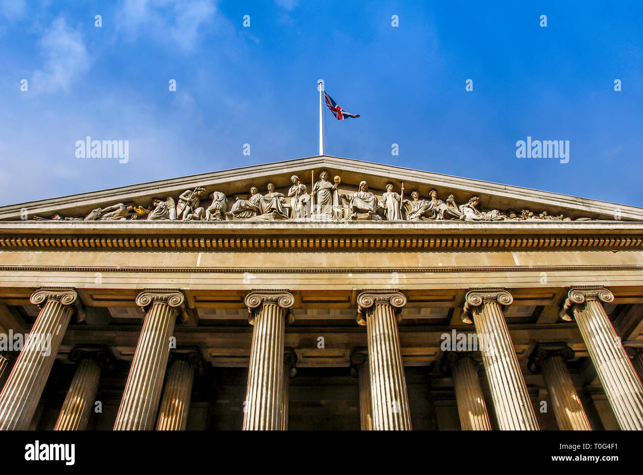 London, UK, 1 November 2012: British Museum Stock Photo