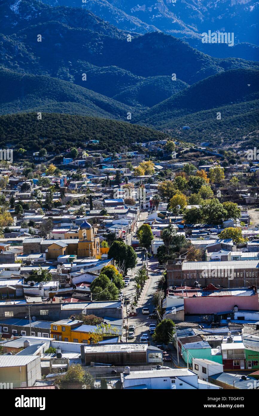Community of Santa Barbara, Chihuahua. Magic Town Comunidad de Santa