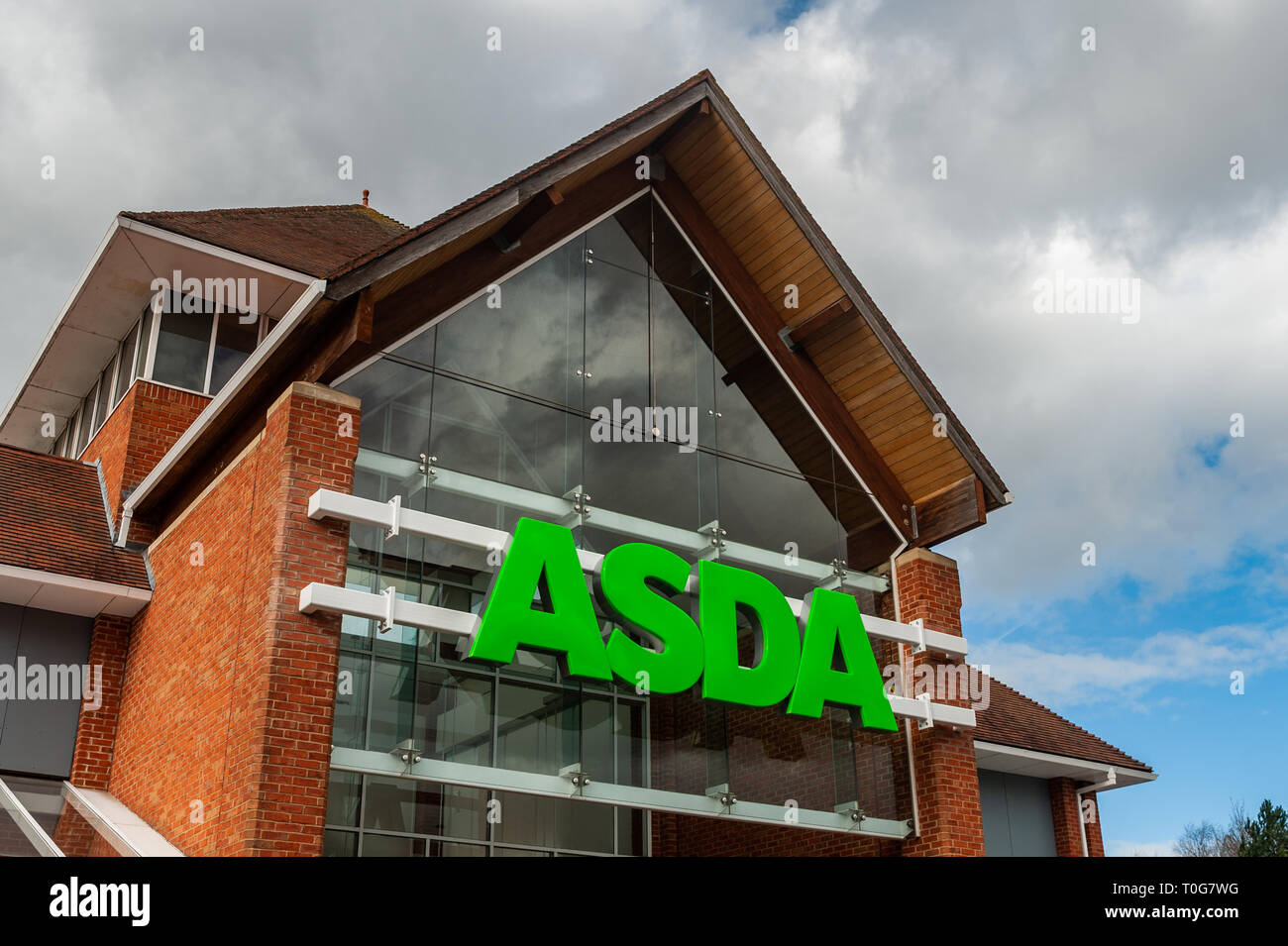 Asda Supermarket on London Road, Coventry, West Midlands, UK. Stock Photo