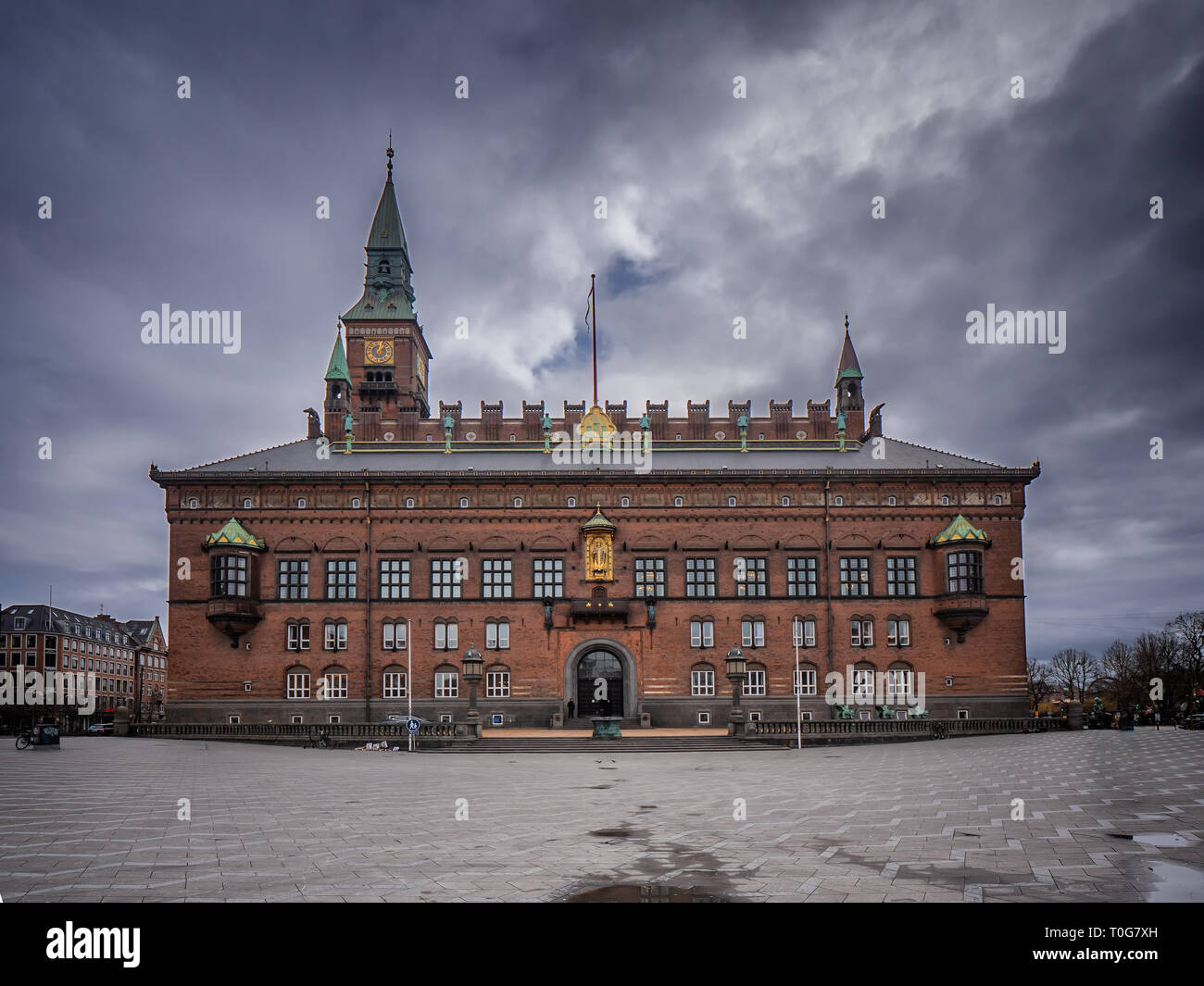 City town hall in Copenhagen, Denmark Stock Photo Alamy