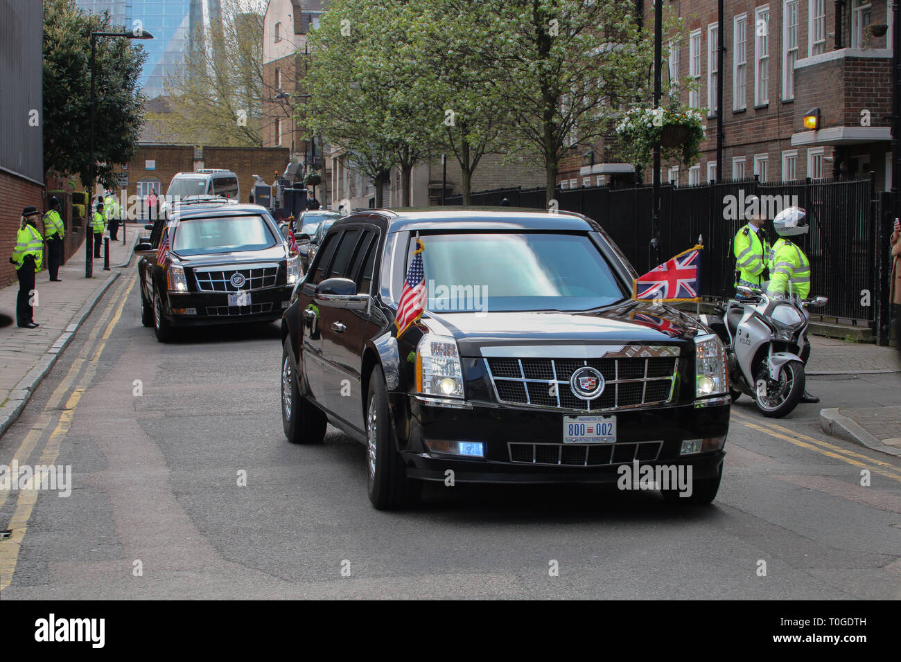 President Obama Visits the Globe Theatre in London Stock Photo - Alamy