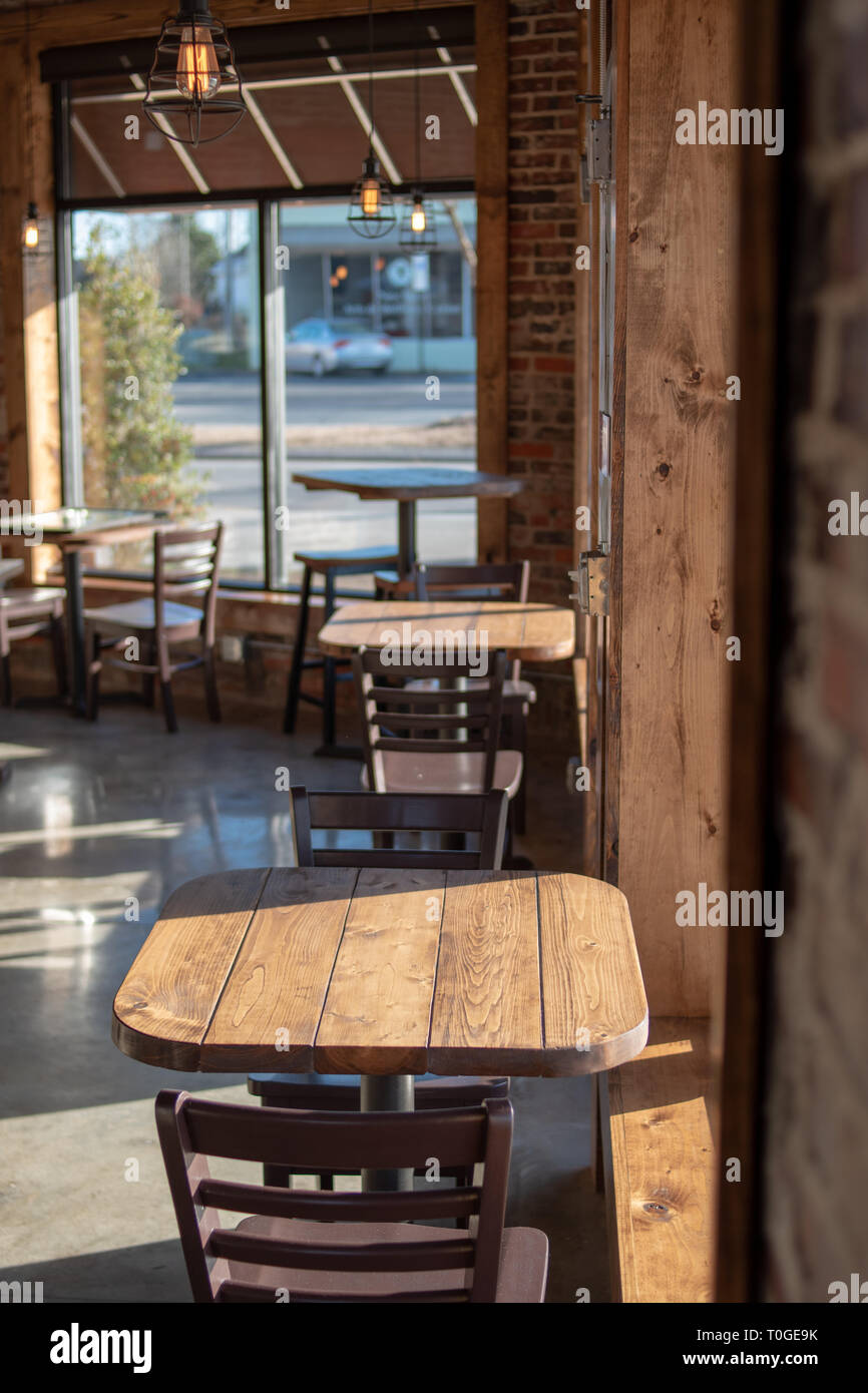 Coffee Shop Afternoon Stock Photo
