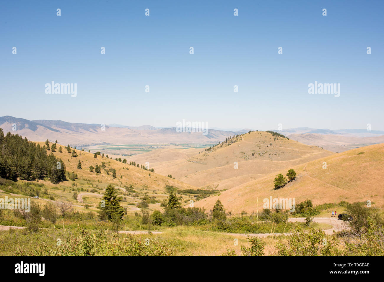 The National Bison Range in Charlo, Montana is one of the most