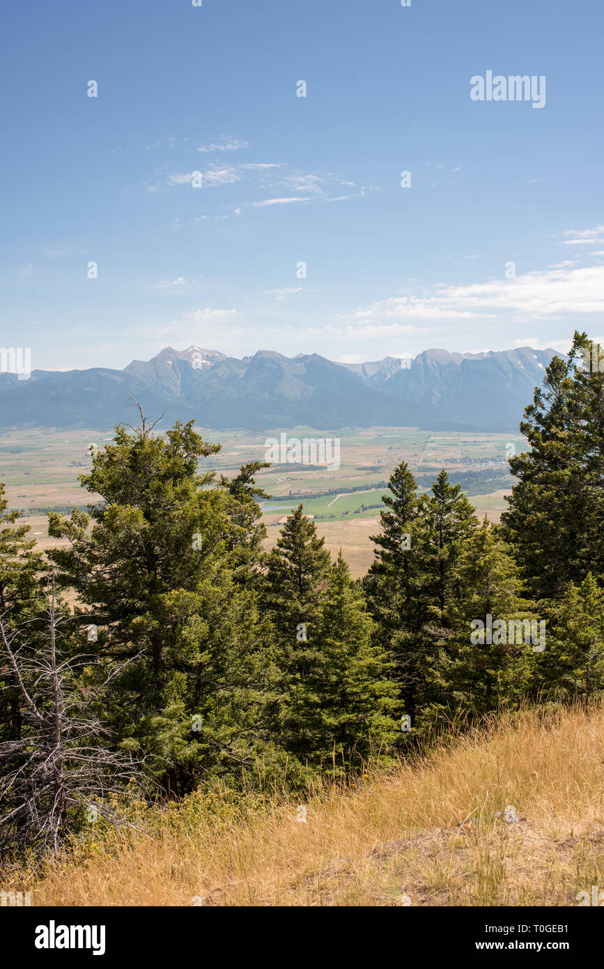 The National Bison Range in Charlo, Montana is one of the most