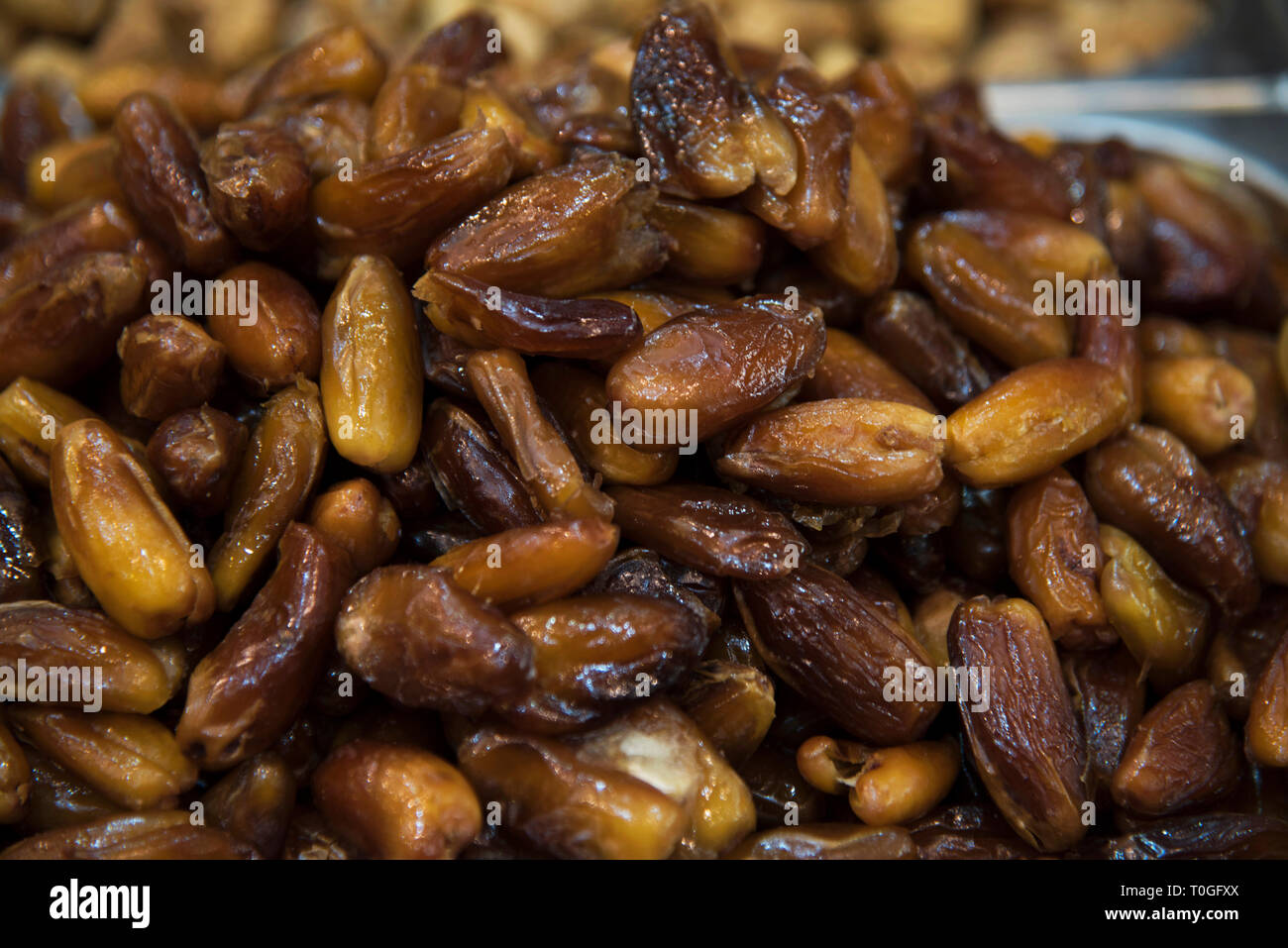 Dates or Khajoor, Dubai, UAE. Stock Photo