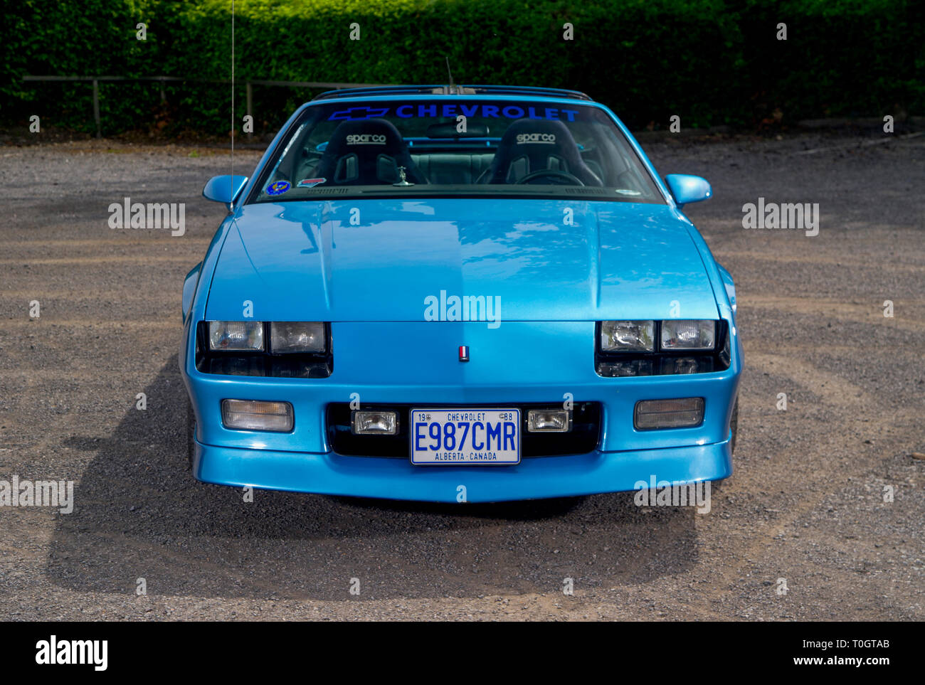 1989 Chevrolet Camaro classic American muscle car Stock Photo