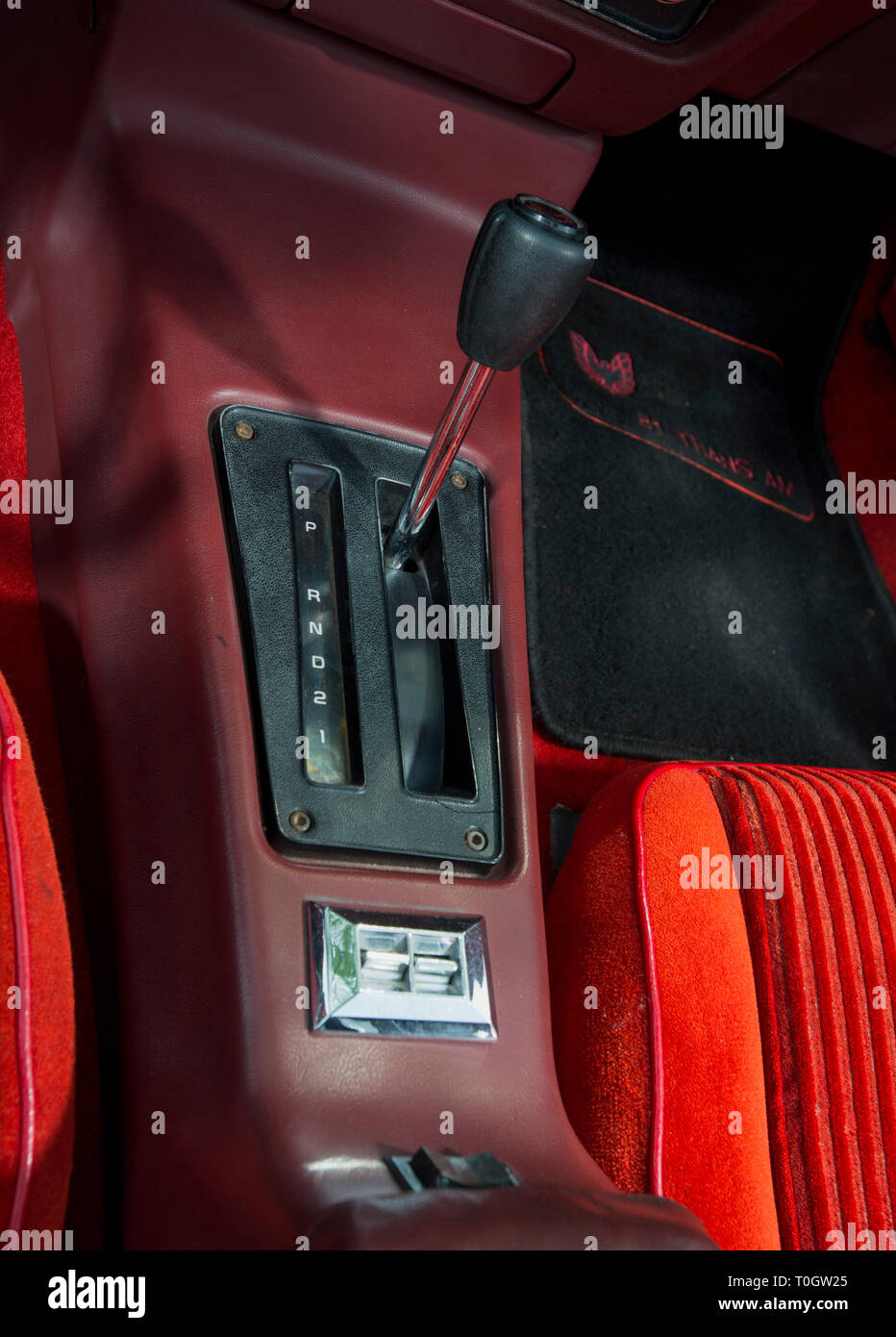 1981 Pontiac Trans Am Turbo classic American muscle car Stock Photo - Alamy