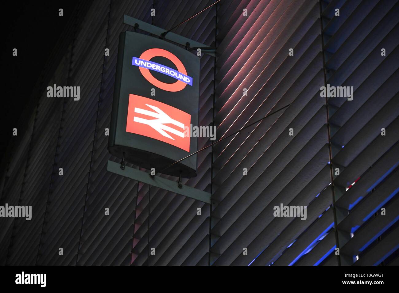 Exterior of Blackfriars station, london Stock Photo - Alamy