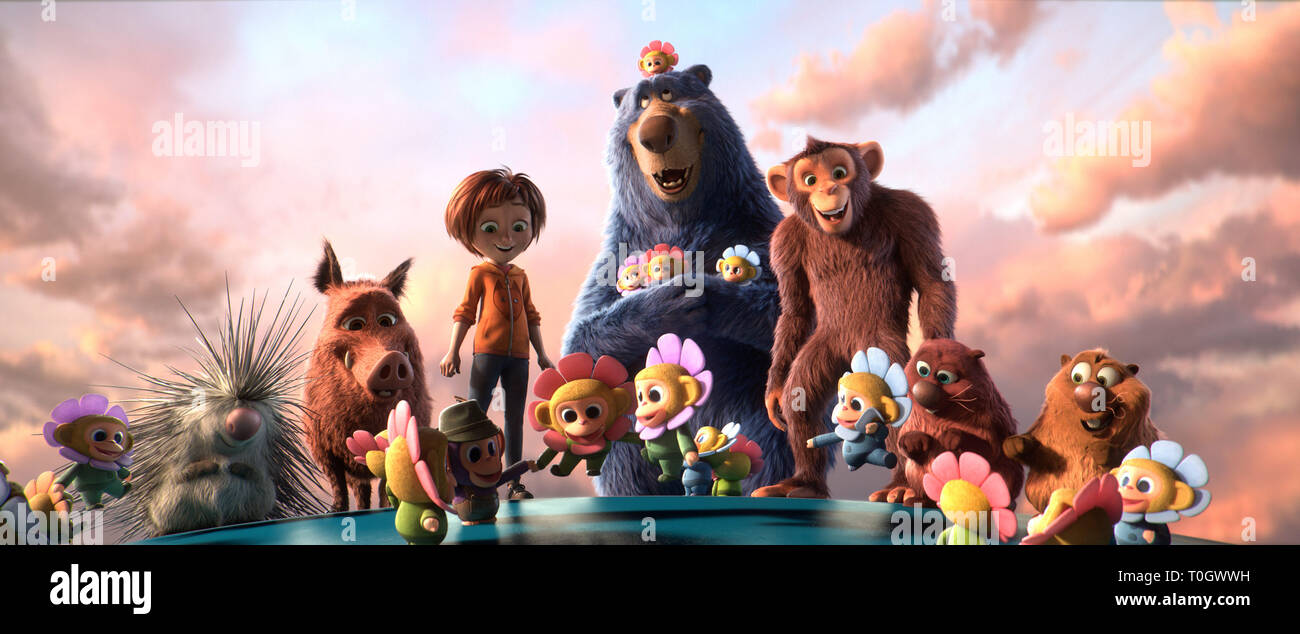 RELEASE DATE: March 15, 2019 TITLE: Wonder Park STUDIO: Paramount Pictures DIRECTOR: Writer Josh Appelbaum PLOT: Wonder Park tells the story of an amusement park where the imagination of a wildly creative girl named June comes alive. STARRING: From L, Steve, Greta, June, Boomer, Peanut, Cooper and Gus. (Credit Image: © Paramount Pictures/Entertainment Pictures) Stock Photo