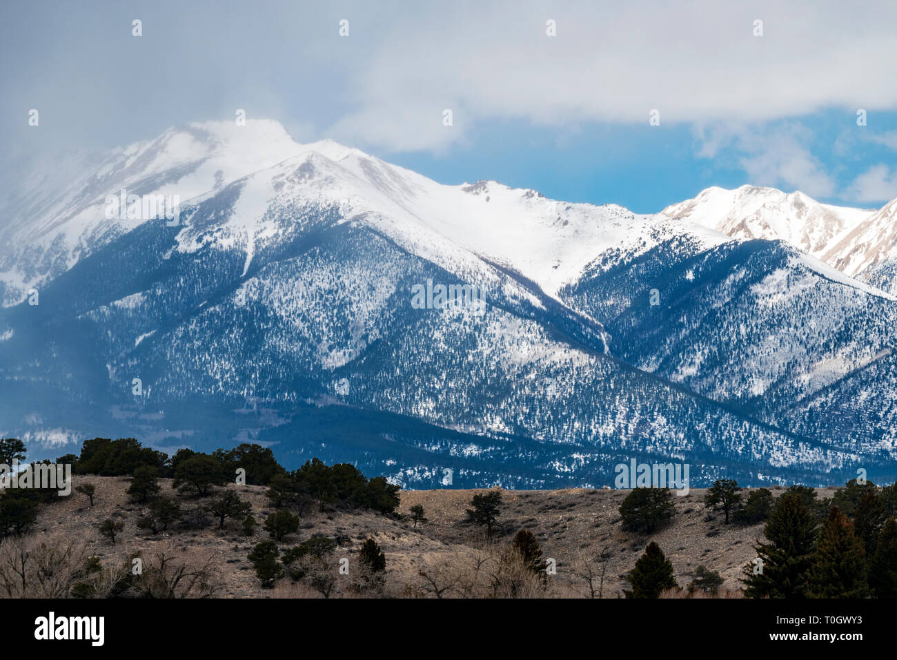 The Snow Capped Mountain