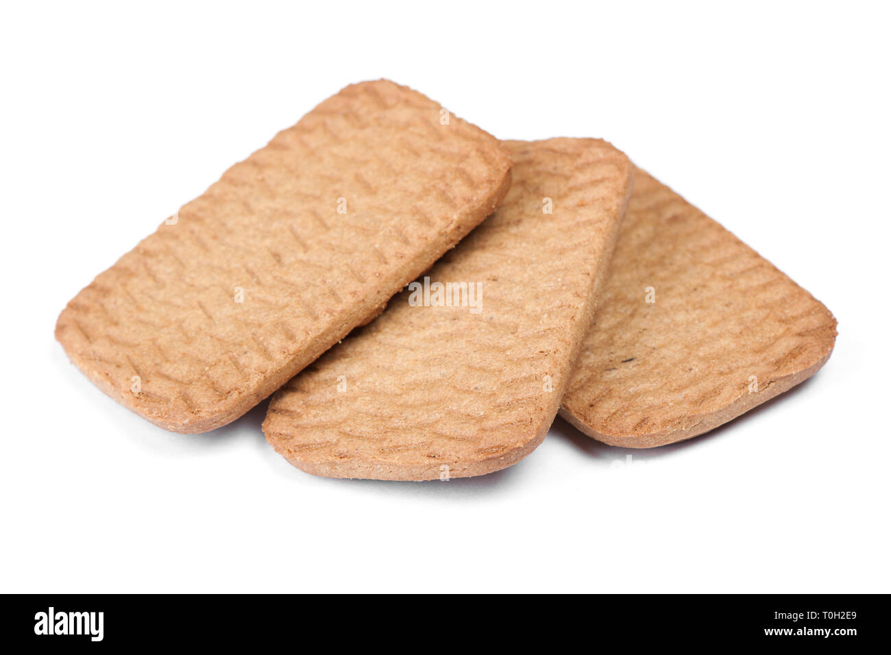 Several rectangular chip cookies isolated on white Stock Photo - Alamy