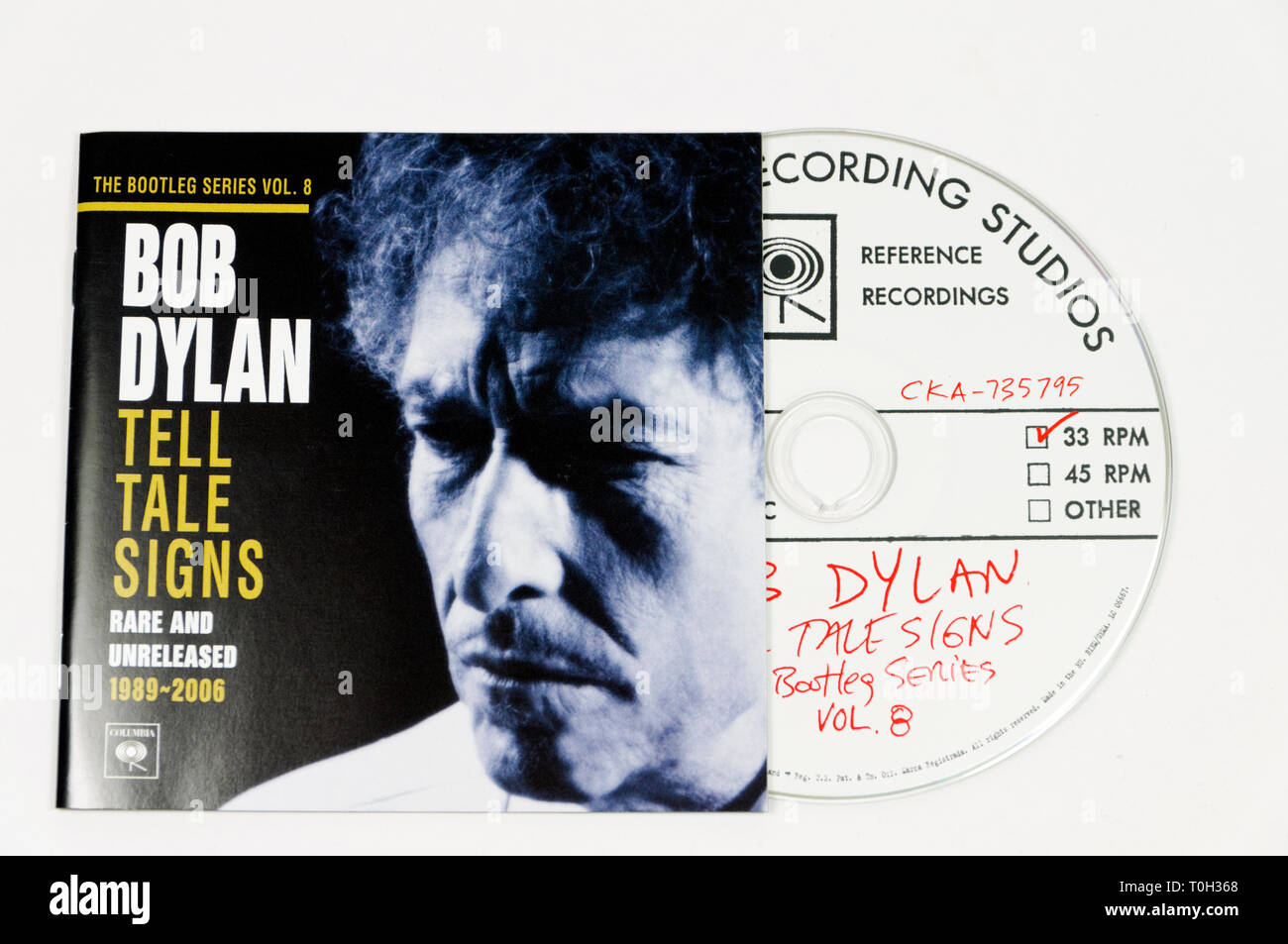 Bob Dylan Tell Tale Signs bootleg series vol 8 Stock Photo