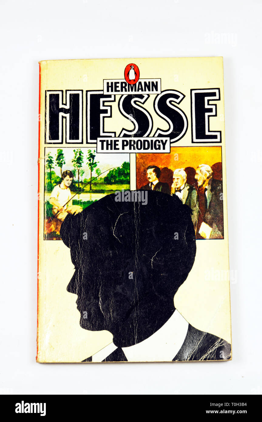 Penguin  translation of The Prodigy by Hermann Hesse Stock Photo