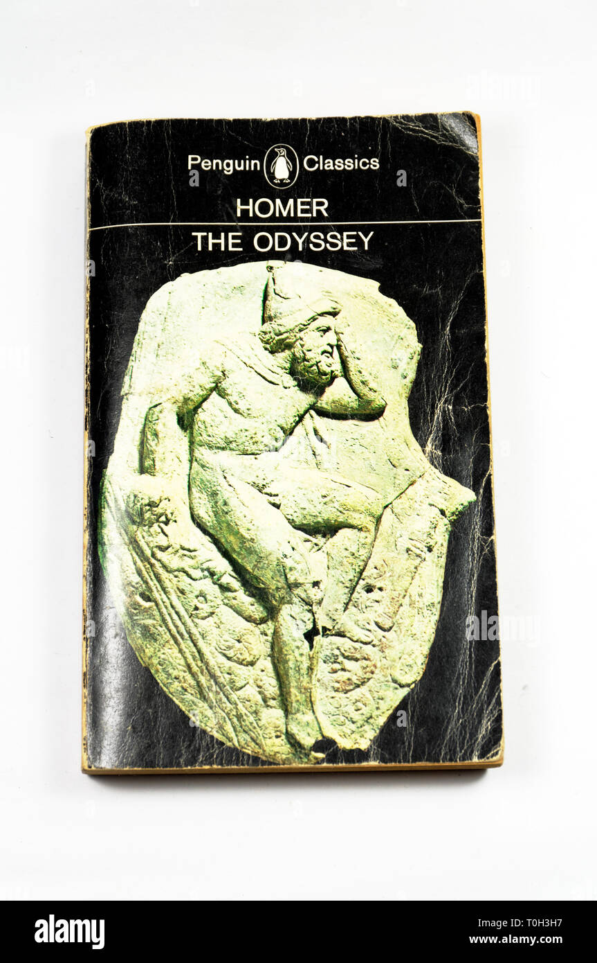 Penguin Classics translation of The Odyssey Stock Photo