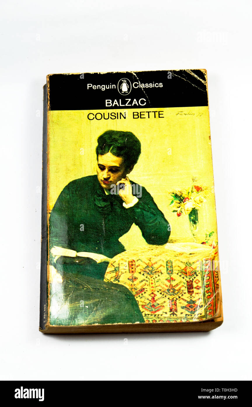 Penguin Classics translation of Cousin Bette by Balzac. Stock Photo