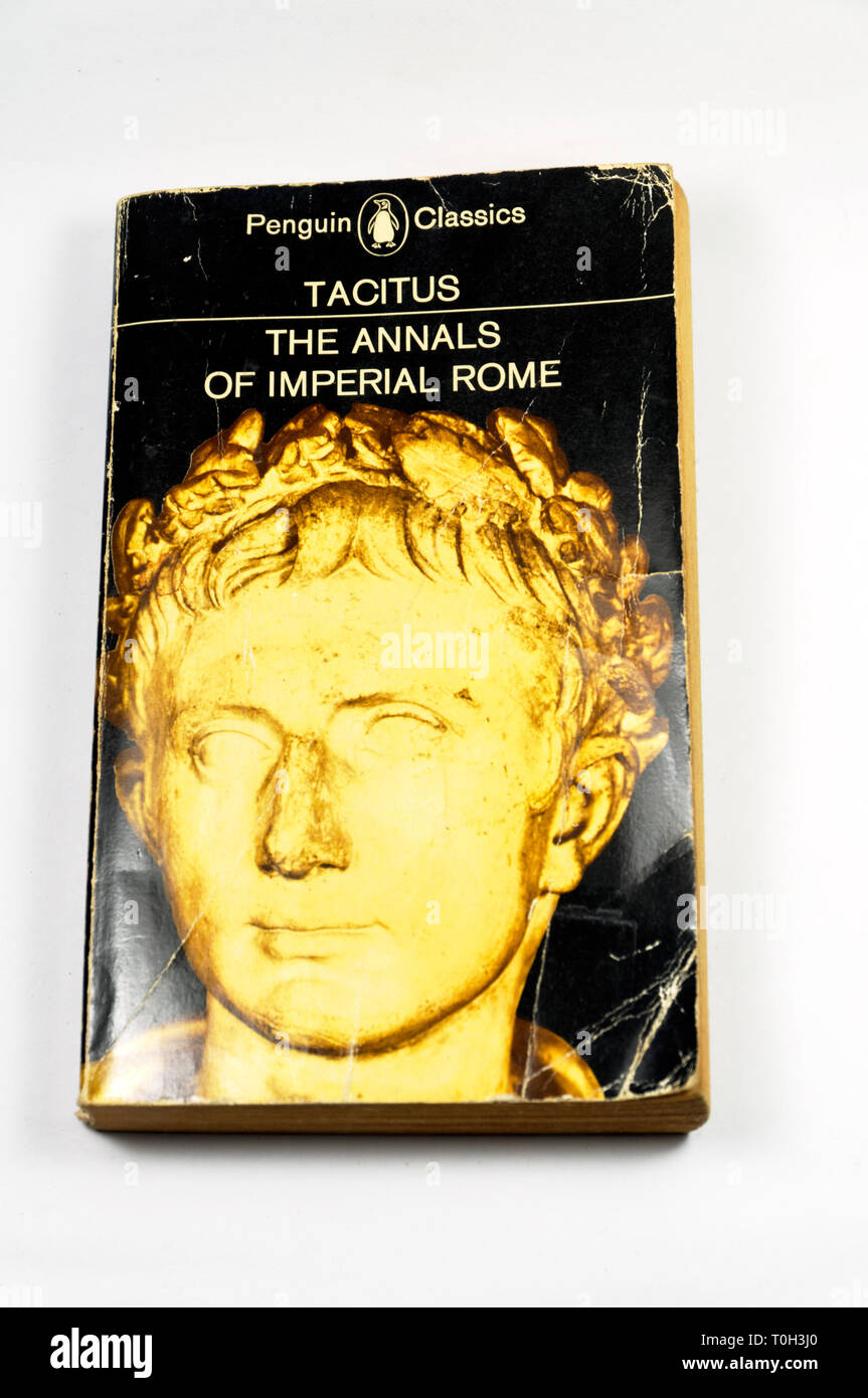 Penguin Classics translation of The Annals of Imperial Rome by Tacitus  Stock Photo - Alamy, image size:863x1390
