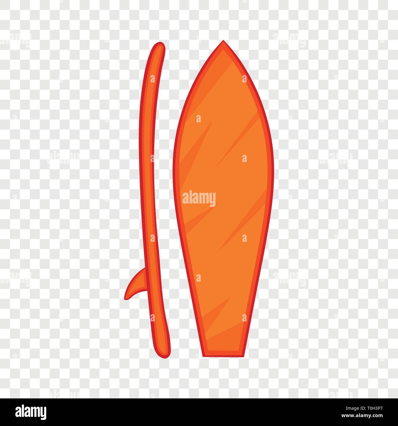 Surfboard icon, cartoon style Stock Vector Image & Art - Alamy