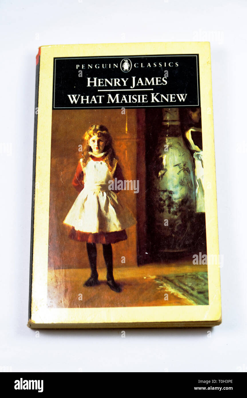 Penguin Classics What Maisie Knew by Henry James Stock Photo