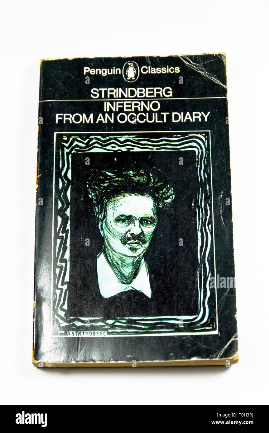 Penguin Classics translation of Inferno from an Occult Diary by Strindberg Stock Photo