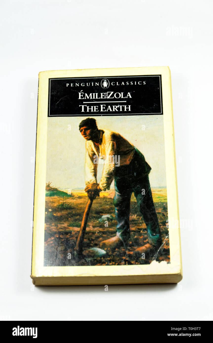 Penguin Classics translation of Emile Zola's The Earth Stock Photo Alamy