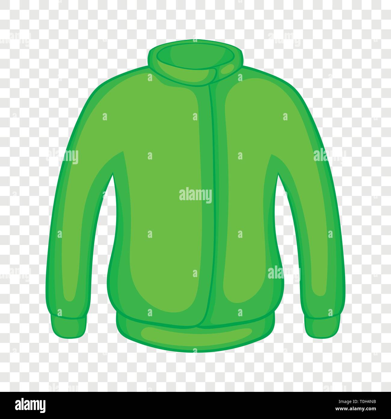 Green paintball jacket icon, cartoon style Stock Vector Image & Art - Alamy