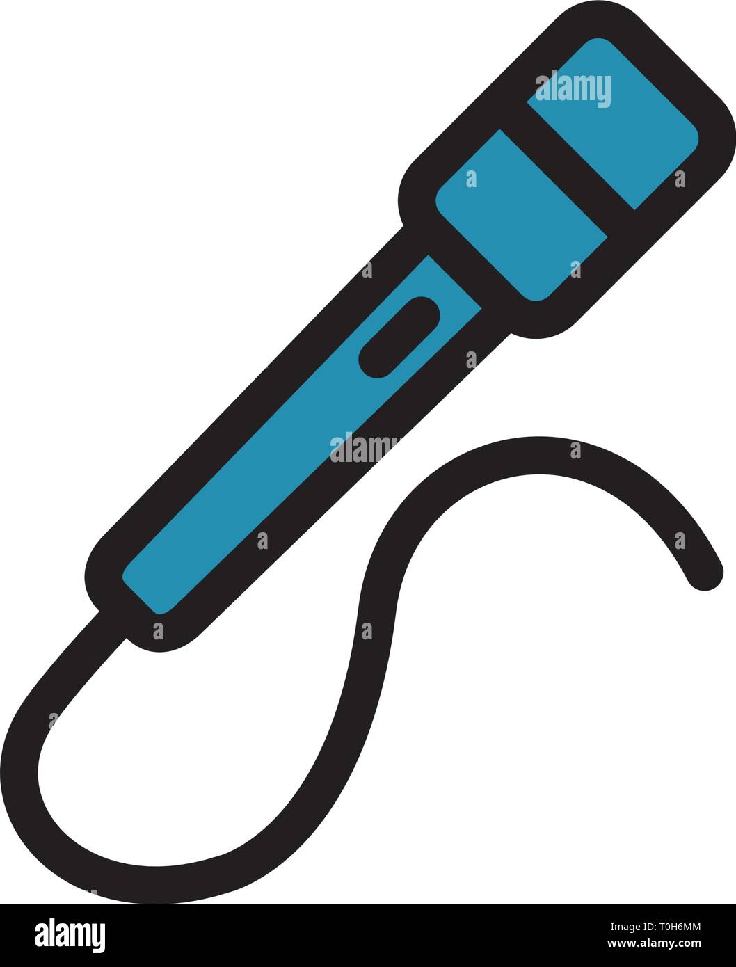 mic icon template Stock Vector