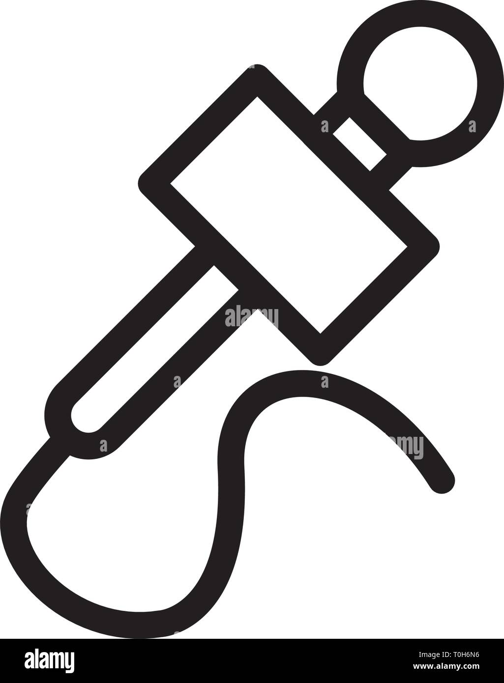 mic icon template Stock Vector