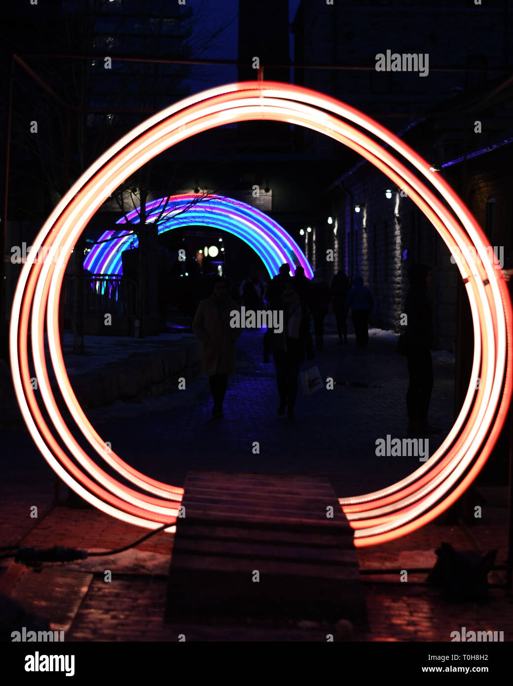 Toronto Festival of Lights Stock Photo Alamy