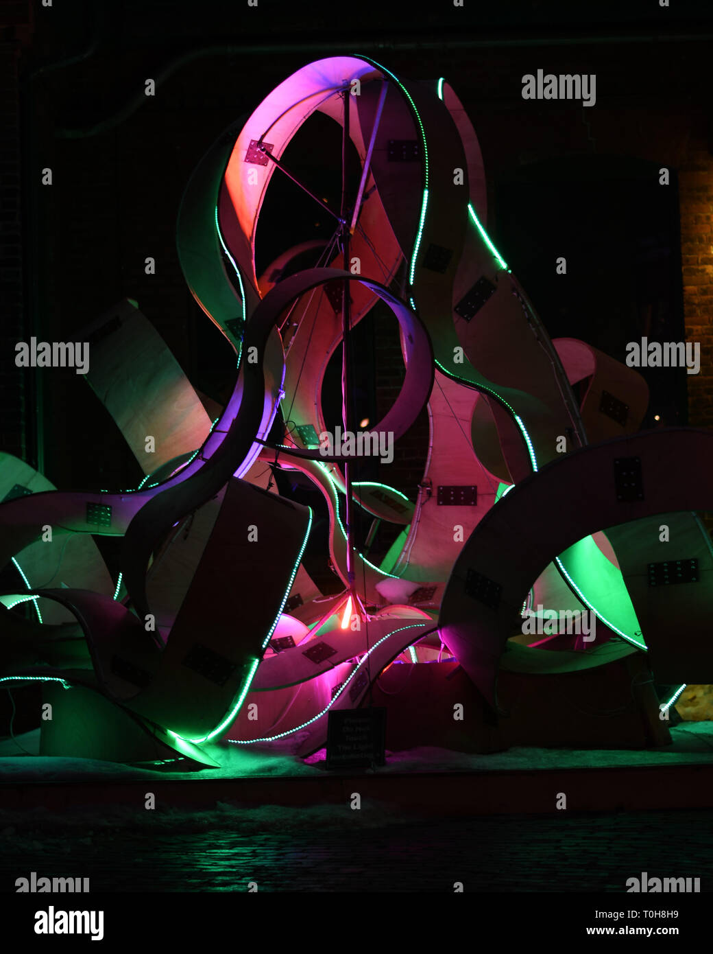 Toronto Festival of Lights Stock Photo Alamy