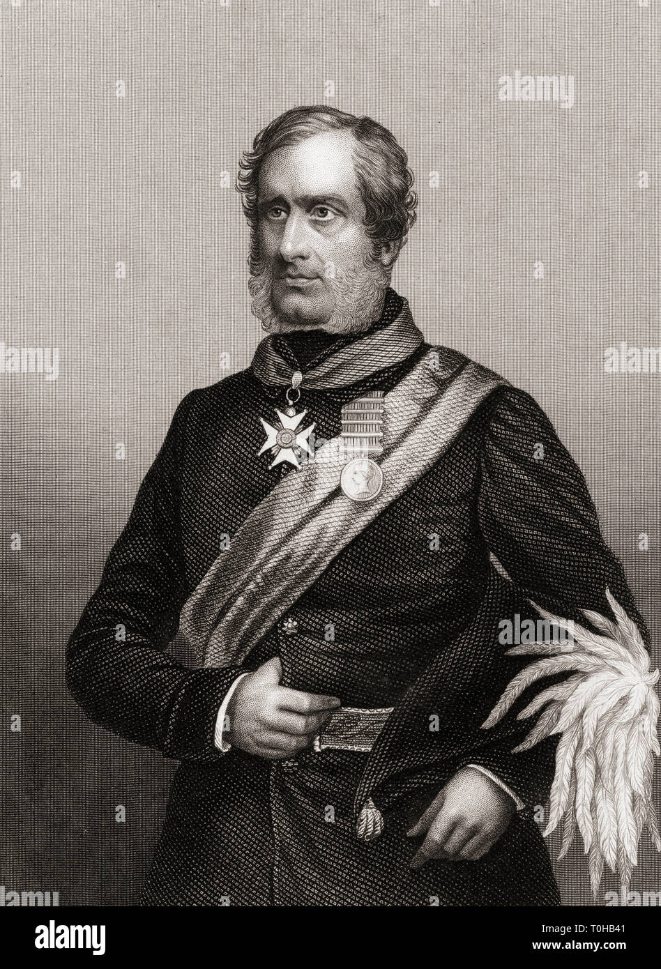 Major General Sir Henry Havelock, India, Asia, Stock Photo